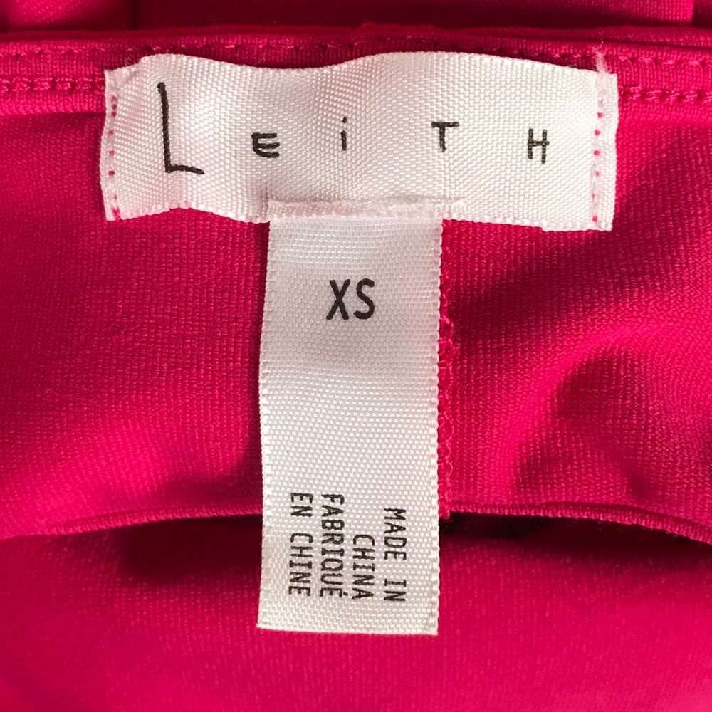 Leith Body Con Back Cut Out Pink Dress Size XS - Picture 6 of 7